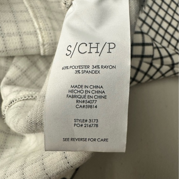 CABI 3173 Windowpane Stretch Blazer Jacket Women’s Size Small - Picture 11 of 12